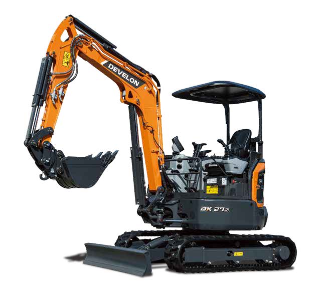 Miniexcavadora DX27Z | Arrienda por hora